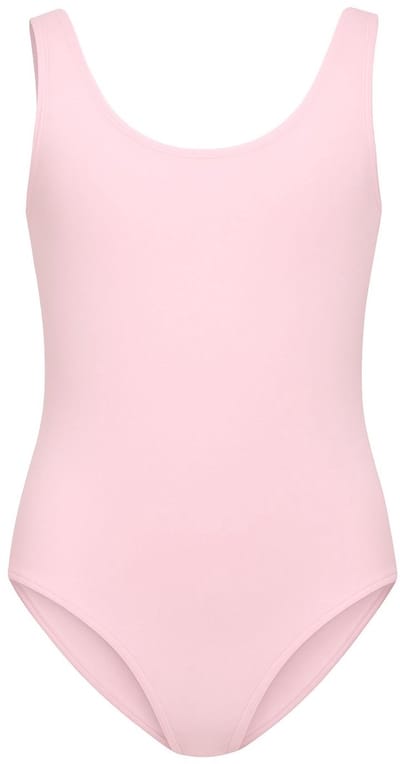 Dancer Dancewear® Balletpakje ROZE kind | "Rondo" | Zonder mouw | Voor meisje | Maat 98 | 4 jaar