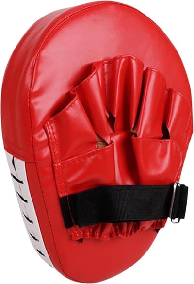 Bokshandschoenen - Bokspads Schild - Verbeteren Vaardigheden - Schuim met Hoge Dichtheid - 25 x 18 x 7 cm - Rood