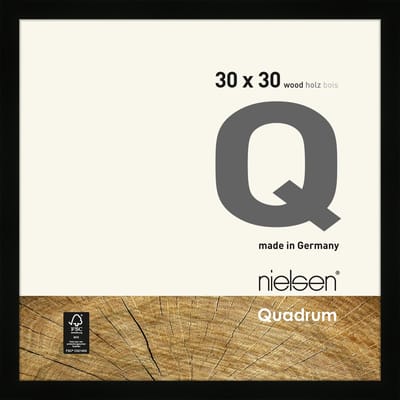 Nielsen Quadrum Houten Wissellijst Black 30x30cm