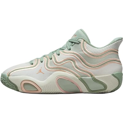 Air Jordan Tatum 3 GS Zero Days Off Chaussures pour Enfants Vert Écume de Mer Abricot-Agate HF3136-002 40 white