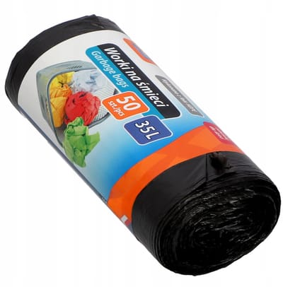 Ravi Rubbish Tassen, inhoud-35 liter Hdpe 50 stuks, meerkleurig, één maat