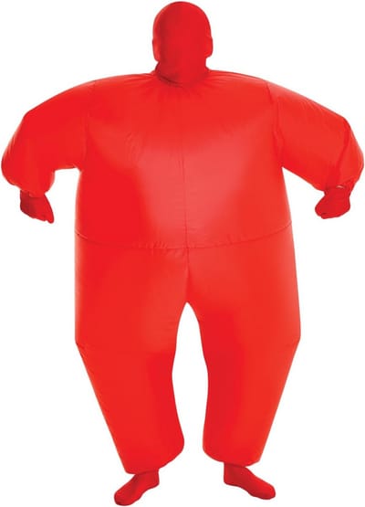 Opblaasbaar Kinder Morph Suit Blauw voor Feestjes en Evenementen