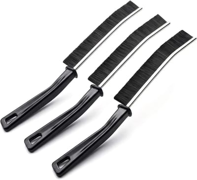 SnelShoppen - 3 stuks multifunctionele dieptereinigingsborstels voor voegen, hoeken en spleten – ideaal voor badkamer, keuken, toilet, ramen en tegelv