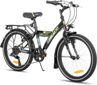 Kinderfiets - Jongensfiets Meisjesfiets - Buiten Spelen - Dubbele Remmen - 16 18 20 inch - Zwart Wit
