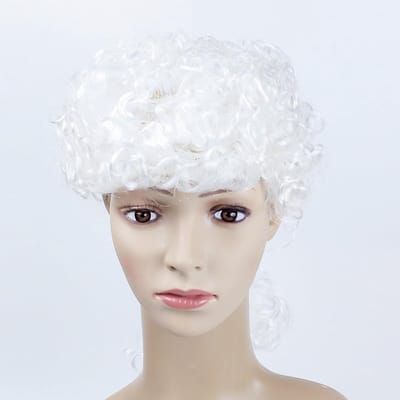 Retro Rechter Peruk voor Rolspel en Cosplay met Golvend Haar, Ideaal voor Halloween en Themafeesten, Perfecte Kostuum Accessoire