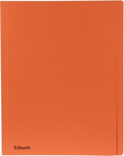 Esselte dossiermap oranje, ft A4 4 stuks