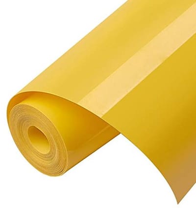 Strijkijzer op Vinyl 12" x 10" Roll - Gemakkelijk te Snijden & Onkruid voor DIY Ontwerpen