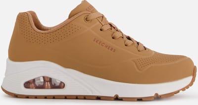 Skechers Uno Dames Sneakers - Bruin