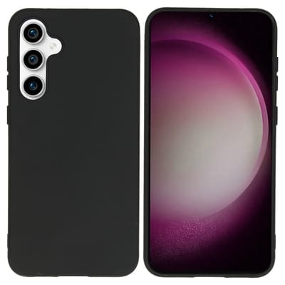 imoshion Hoesje - Geschikt voor Samsung Galaxy S23 FE - Color Backcover - Zwart
