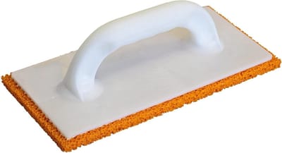 Schuurbord Gips - Afwerkbord Schuim - Stucwerk Egaliseren - Coarse Poriën - 14 x 28 cm - Grijs