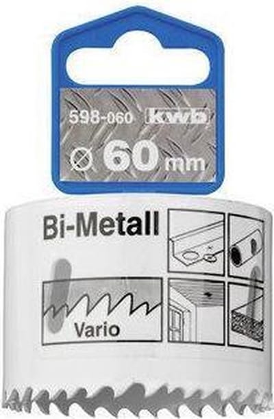KWB Gatenzaag HSS Bi-metaal 598-040 - Ø 40 mm