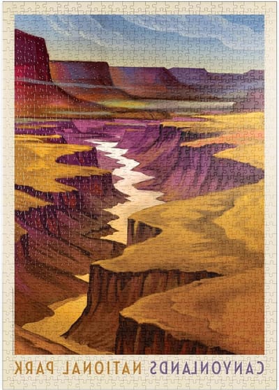 Legpuzzel Stukjes - Landschap Puzzel - Ontspannen Vrije Tijd - Hoge Resolutie Print - 1000 Stukjes - Meerdere Kleuren