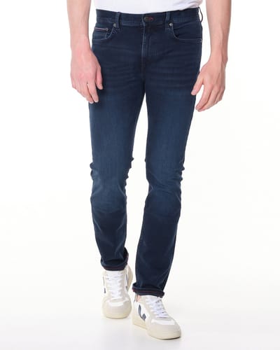 Tommy Hilfiger - Jeans Slim Donkerblauw - Heren - Maat W 32 - L 32 - Slim-fit