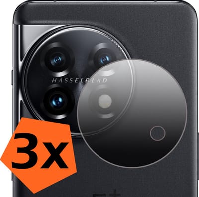 Camera Lens Protector - 3 Stuks - Geschikt voor OnePlus 11 - Camera Screenprotector - Gehard Glas - Beschermglas - Tempered Glass - Screen Protector