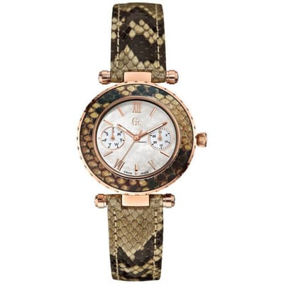 Guess Collection 'Swiss Made' Diver Chic Python | X35006L1S