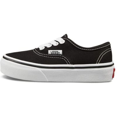Vans Youth Unisex Kids Lifestyle Classic FTW Sneaker Uy Authentic Black/True White