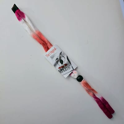 Chums Original Sunglass Cord Pink-White-Red Dyed