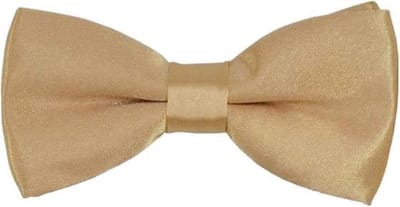 Fako Fashion - Kinder Vlinderstrik - Vlinderdas - Kinderstrik - Strik - Effen - 10cm - Beige