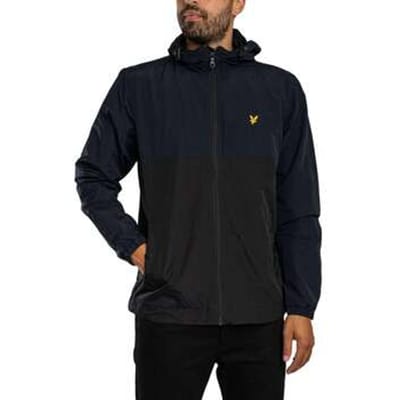 Windjack Lyle &amp; Scott Colourblock jas met ritssluiting