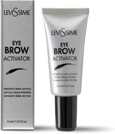 Wenkbrauw oxiderende gel 20 V° 6 % Levissime 15 ml