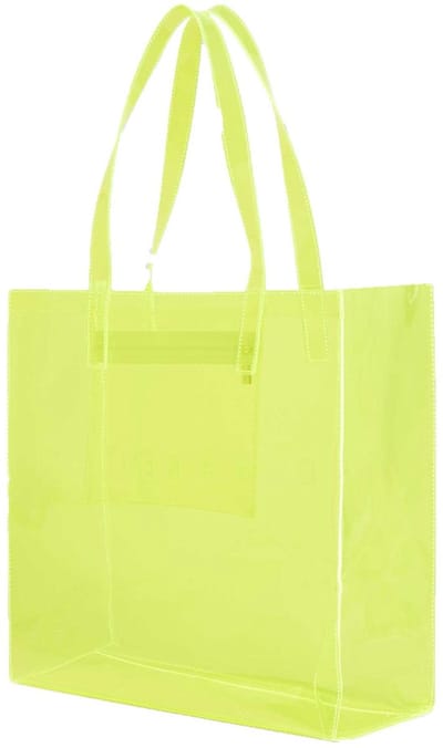 Ted Baker schoudertas Sheicon Transparent Icon Bag Brt - Yellow neongeel