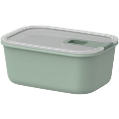 Mepal Vershouddoos EasyClip - 700 ml - Vershoudbakjes met schuifsluiting - Geschikt voor magnetron. stoomoven. koelkast en vriezer - Nordic sage