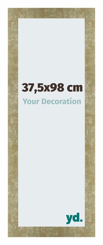 Your Decoration - Puzzellijst 37,5x98 cm - Goud Antiek - Puzzellijst 1500-2000 stukjes - MDF Fotolijst - Mura