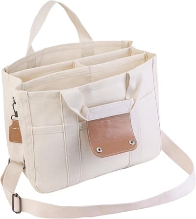 Draagtassen voor het werk, dameshandtas, schoudertas, handtassen, vrijetijds-moedertas met vak, kinderwagen-moedertas, luiertas, ruime handtas, grote stoffen tas
