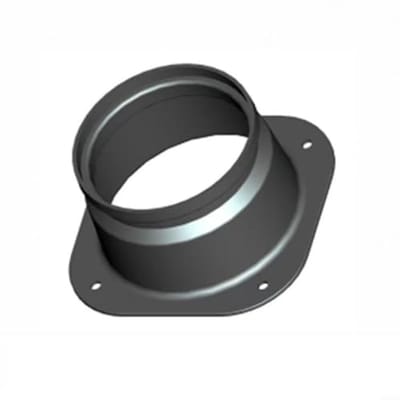 Vierkante tot ronde flensinterface voor ventilatie en luchtverwarming