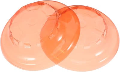 Rookmelder Beschermhoes - Detector Guard - Valse Alarmen Voorkomen - Efficiënte Vuilblokkade - 10.6 cm - Oranje