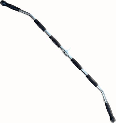 Fitness Handgrepen - Stang Accessoire - Kracht Training - Verstelbare Lengte - 120 cm - Zwart