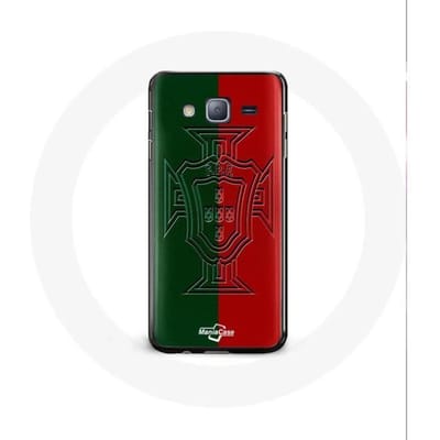 Samsung Galaxy J3 2016 hoesje portugal logo groen en rood