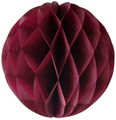 Dailygoods- Honingraatballen 20 cm - Set van 20 - Papieren Decoratie - Feestdecoratie - Knutselen - Diverse Kleuren