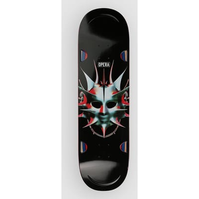 Opera Skateboards Spike Ex7 9" Skateboard Deck zwart