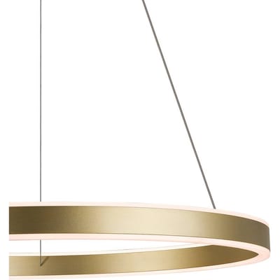 SLV LED hanglamp One 60, messing, Ø 60 cm, up/down, CCT