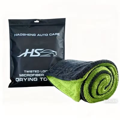Drooghanddoek - 1400GSM - Droogdoek Auto - Auto droogdoek XL - Streep loos drogen - Snel drogend - Microvezeldoek - Perfect Voor Auto Drogen - 90 x 60 Cm
