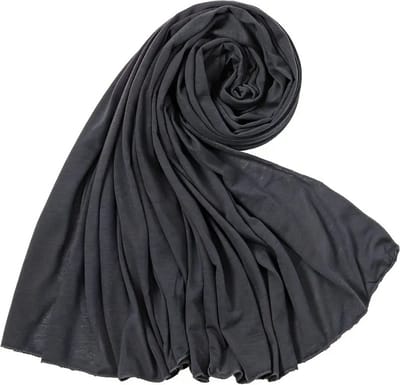 Bovista Hoofddoek - Hijab - Dames - Abaya - Sjaal - Islamitische Kleding - Moslim Kleding - Alhamdulillah - Donkergrijs