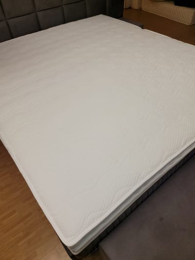 Topdek Matras- 140x200 - 3D Bamboo NASA-Traagschuim-Topper +/- 11cm dik -5 jaar garantie
