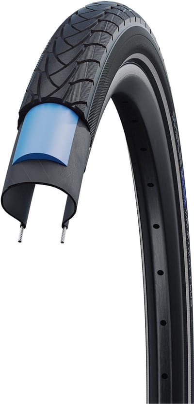 Marathon Plus - Wired - ADDIX - SmartGuard - 28x2.00 - Black + Reflex