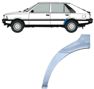 Reparatiepaneel achterspatbord voor FSO Polonez 1978-2002 / Links