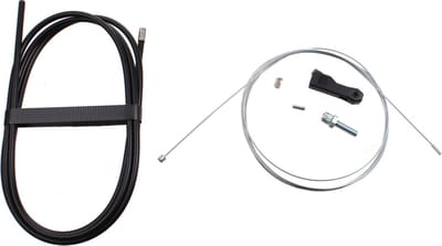Slurf Versnellingskabel met Click-spanner - 250 cm - Zwart - Staal - Voor Sachs systemen