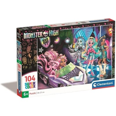 Clementoni - Puzzel - 104 Stukjes - Monster High - Kinderpuzzel - Vanaf 6 Jaar