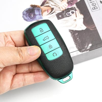 Protection Fob pour Clé de Voiture Sans Clé en TPU Pour Chery Tiggo 8Plus Tiggo 8 Nouveau 5 Plus 7Pro Max Omoda 5 C5 Accessoires Housse Coque de Clé de Voiture black
