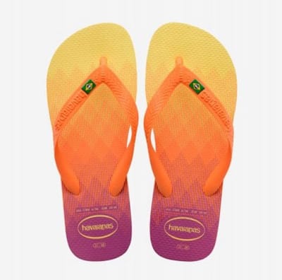 Havaianas - Teenslippers - Oranje - EU 35-36 - Jeugd