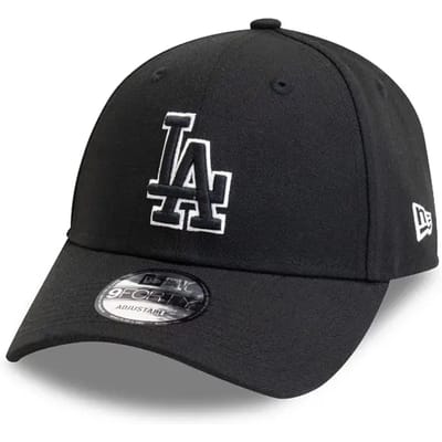 New Era Pop Outline 9forty Los Angeles Dodgers Pet Zwart