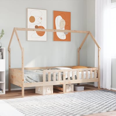 vidaXL - Bedhuis - massief - grenenhout - 90x200 - cm