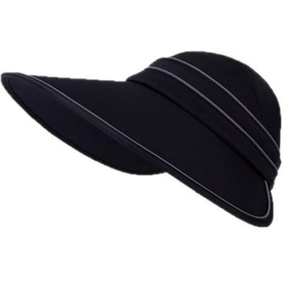 Zomer Grote Hoed Rand Zonnehoed Koele Hoed Zonbescherming Zonbescherming Hemel Top Hoed Dames Ultraviolette Hemel Top Zonnehoed One size black