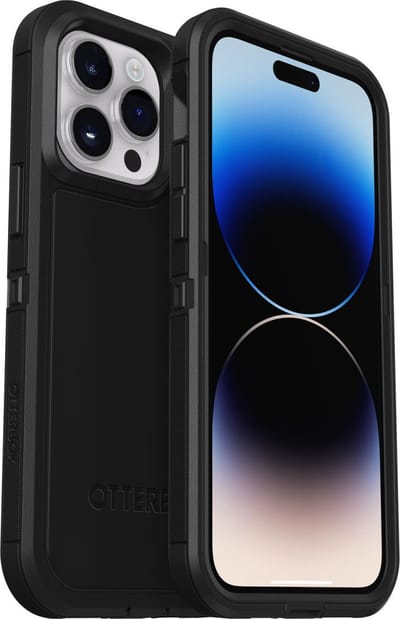 Geschikt voor OtterBox Apple iPhone 14 Pro Max Defender XT Hoesje met Mag Zwart