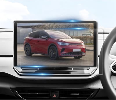 Navigatiefilm voor VW ID.4, ID.5 en ID.Buzz 2025-2026, 12.9 Inch Nano Krasbestendige Screen Protector en Accessoires