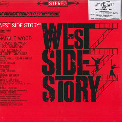 LP Leonard Bernstein - West Side Story (The Original Sound MOVATM001 Music On Vinyl 2014 Europa Soundtracks & Musicals black